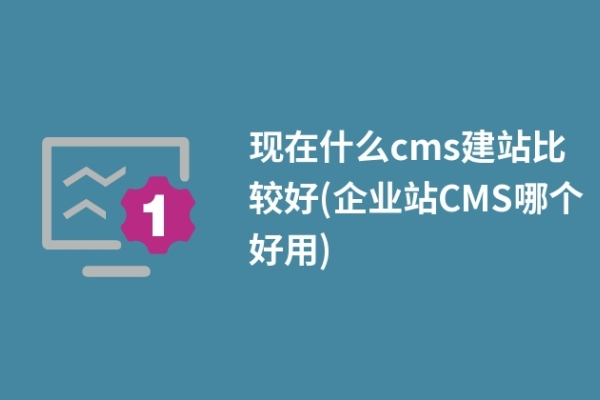 現(xiàn)在什么cms建站比較好(企業(yè)站CMS哪個(gè)好用)